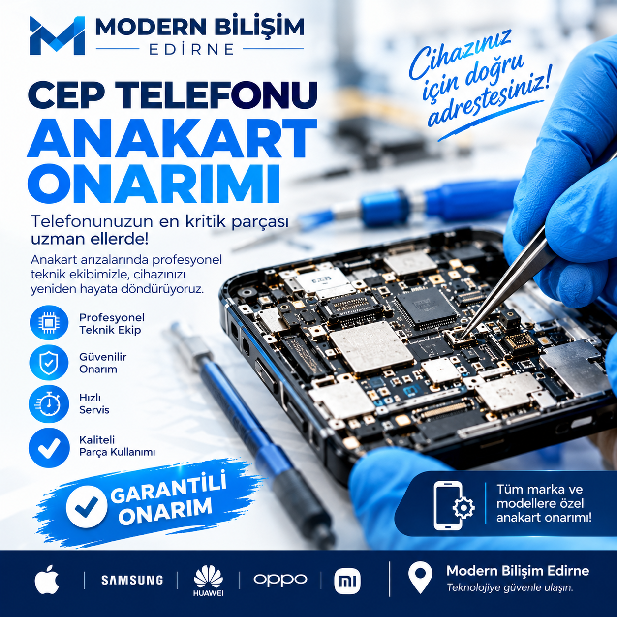 ANA KART ONARIM 